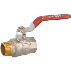 Запорная арматура Ferro Шаровой кран для воды, длинная ручка, 1" MF KP31 // KFP31