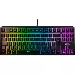 Игровая клавиатура Xtrfy XG-K4-RGB-TKL-R-UKR K4 TKL RGB Kailh Red (Eng/Rus/Ukr), Black