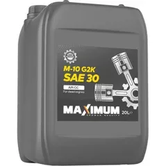 Масло Maximum Lubricants М-10Г2К 20л (57538)
