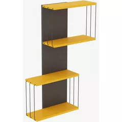 Полка декоративная Trendy Destan-Galben 65x96x19cm (GTR005405)