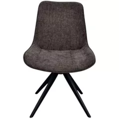 Стул Evelin di Costacurta YTC-055B SW, UF885-15 (Dark grey)