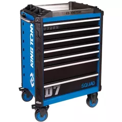 Sistem de depozitare a instrumentelor King Tony 87SQ31-7B-BK инструментальная (7 ящика) (710x473x1045мм) SQUAD