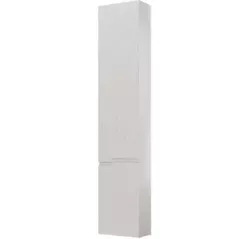 Шкаф-пенал Bayro подвесной Santos 350x1600 левый light grey (129274)