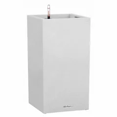 Цветочный горшок Lechuza Canto Stone 30 High, Quartz White