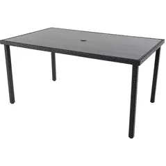 Mobilier pentru grădină Villager Atlantic negru (47007)