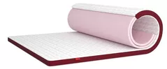 Saltea ortopedică MatroLuxe 021741 Topper Flip Granat 90x200