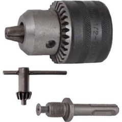 Набор головок, бит, насадок Raider 999902 Set mandrina cu cheie șu adaptor SDS-plus 1/2 13mm