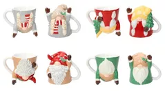 Чашка Tognana 56963 Cana Up&Down Gnomi, 300ml, ceramica (în sort.)