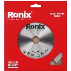 Disc de tăiere Ronix RH-3522 180 Disc diamantat tăiere uscată Marmura, Granit