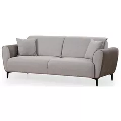 Canapea Trendy Aren Gri (3 locuri)