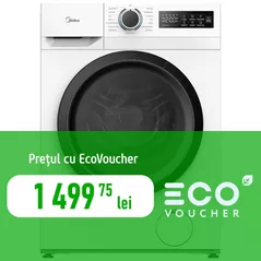 Mașină de spălat frontală Midea MF110W80BA10/W-HR