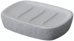 Мыльница Bisk 06312 STONE gri. (ceramica)
