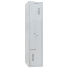 Офисная металлическая мебель УХЛ-МАШ ШОМ-Г-400/1-2 Шкаф одежный (1800х400х500)