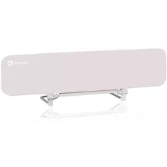Бортик для кроватки Lionelo Lora XL Beige Sand, 150x46cm (protectie pliabilă pentru pat)