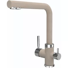 Смеситель кухонный Florentina ARES (cu conectare la filtru de apa) Bej