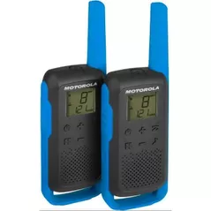 Stație radio Motorola Talkabout T62 Blue CHGR UK + Adapter EU black (B6P00811LDRMAW+USU)