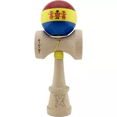 Активная игра Essa 164353 Kendama Super Sticky X Original, 7.5x6x18cm, stil romanesc