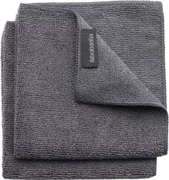Accesoriu pentru curățenie Brabantia 11 80 29 Microfibe Dish Cloths Brabantia, Dark Grey, 2 Pieces
