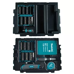 Set de tubulare, bite, duze Makita B-49725 Set makpac 96 biti burghie