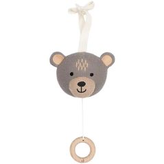 Jucărie cu pandantiv Jollein 043-001-67078 Bear (muzicala)