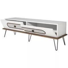 Comodă TV Trendy Ekol, Alb 145x45x40cm