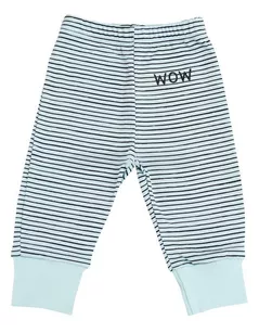 Детская одежда Minikin 242280368 Hedgehog Штанишки голубая полоска 3-6мес