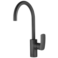 Смеситель кухонный HERZ Elite Black e20b chiuveta Plus UH00101B