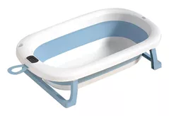 Ванночка 4Play Tiny Whale White/Blue, складная