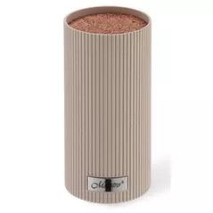 Suport tacâmuri Maestro MR-1437, suport de cuțite, Beige