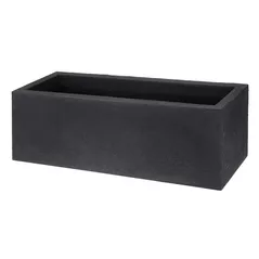 Цветочный горшок ProGarden 40216 Paralelipiped, 80x30x26cm, plastic, antracit