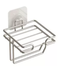 Держатель бумаги Teknotel ST175a Suport hartie igienica 9.5x12x5cm, metal alb