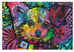 Puzzle Trefl 20218 Wooden puzzle 500+1. Cățeluș colorat