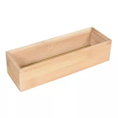 Cutie depozitare Bisk 08127 LAOS din bambus 23x7.5x6cm