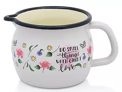 Посуда для напитков Metalac 55007 Кувшин эмалированный Metalac Small things 0,85л