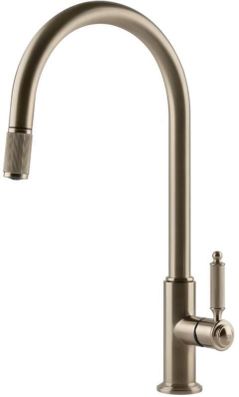 Смеситель кухонный Gessi 60622-149 Venti20 Finox Brushed Nickel