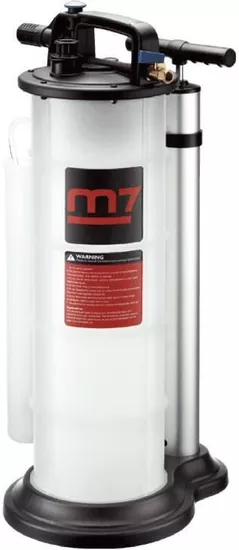 Насос для ГСМ Mighty Seven SM-0901 Установка для извлечения технических жидкостей, ручная/ пневматичесая (9л)