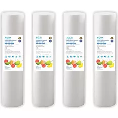 Cartuș filtre de tip-curgere Aqua Factory SlimLine 10" -5 мкм 4 шт. PP