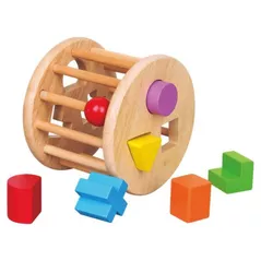 Jucărie educativă Viga 54123 Shape Sorting Wheel