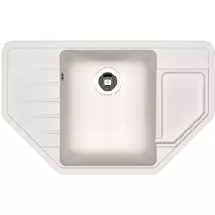 Chiuvetă bucătărie Dr.Gans Rio 800х500х217 Alba