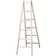 Scară Unitehna 115082 din lemn 6 trepte