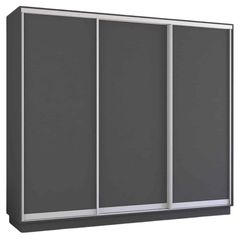 Шкаф Mobildor-Lux Fox uși glisante din PAL (240x60x220H cm) Anthracite