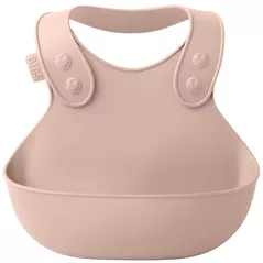 Bavețică BIBS 4000244 Bavetica pentru diversificare si hranire, Blush