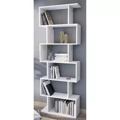 Офисный стеллаж Bofigo Зигзаг, 70x24x192 см, Белый (15-60-01)