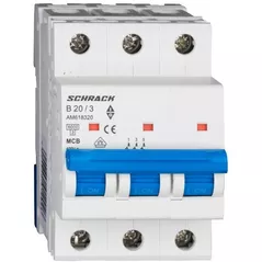 Автомат дифференциальный Schrack Technik AM618316 (MCB) Amparo 6kA, B 16A, 3P