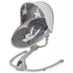 Leagăn pentru bebeluși Moni Cloud Premium + Light Grey