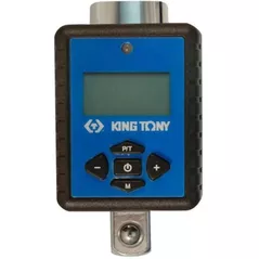 Измерительный прибор King Tony 34207-1A-1 динамометрический адаптер электронно-цифровой 1/4", 6-30 Nm