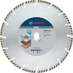 Disc de tăiere Bosch 2608615067 Disc diamantat segmentat universal 300x22.2x3.3x10mm