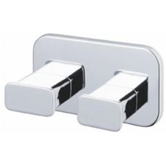Cârlig baie Bisk 07823 Cuier cu 2 cirlige TORE