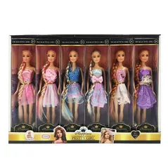 Кукла Essa ZR600A2 Păpușă cu cosiță lungă, în asortiment, 28 cm