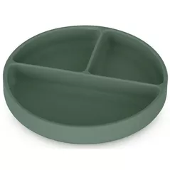 Посуда для кормления Petite&Mars 715817 Farfurie compartimentata din silicon Take&Match Misty Green